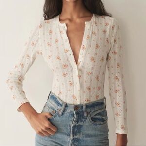 NWT- DOEN Amelie Tee in French Marigold- M